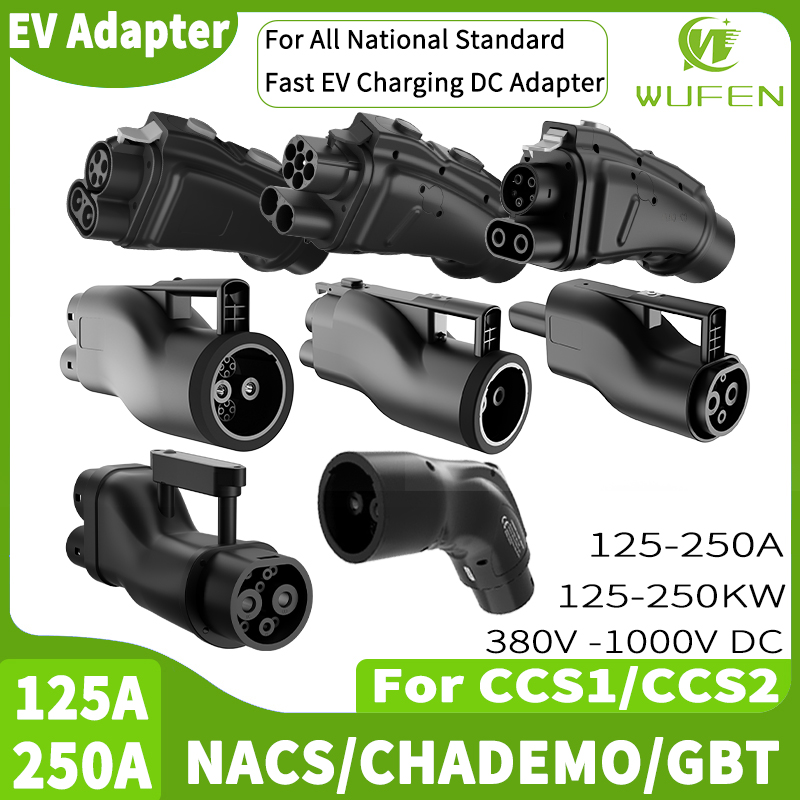 Gb/T To Ccs2 200A Fast Charging Adapter - WUFEN для всех автомобильных зарядных адаптеров