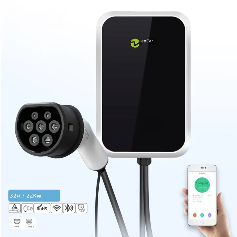 22Kw Wallbox Type 2 Ocpp Rfid - Зарядное устройство для электромобилей 22 кВт,