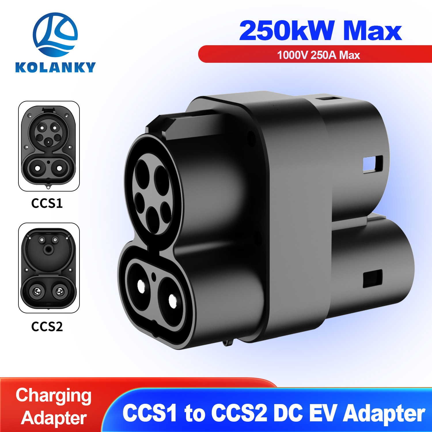 Адаптер для зарядки электромоб – обзор и цена Ccs2 To Ccs1 Fast Charge Adapter 250Kw