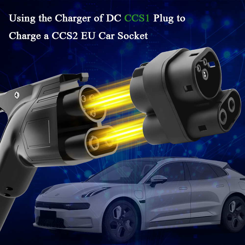 Адаптер для зарядки электромоб – обзор и цена Ccs2 To Ccs1 Fast Charge Adapter 250Kw