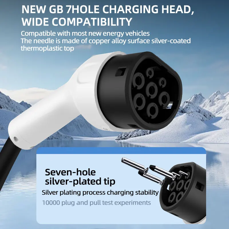 Портативное зарядное устройств – обзор и цена Portable Ev Charger 32A Type 2 Cee Plug